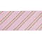 2.5" x 20ft. Blush & Gold Diagonal Stripes Wired Ribbon by Celebrate It®